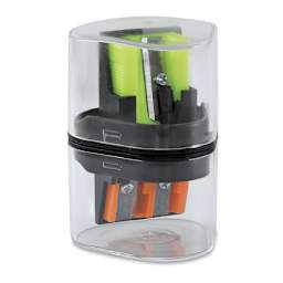 General's 3-in-1 Sharpener - 2 parts snapped together for storage or transport