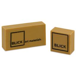 Blick Art Gum Erasers, Small and Large sizes shown