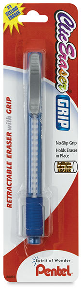 Pentel Clic Eraser - Front of blister package showing Clic Eraser