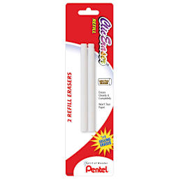 Clic Erasers 2-Pack Refill (Carded) - Peggable