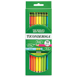 Dixon Ticonderoga Neon Pencils - Set of 10