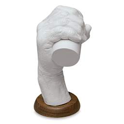 Human Hand Stand - Side of right hand holding a Cylinder