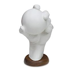 Human Hand Stand - Front of Left hand holding a Sphere