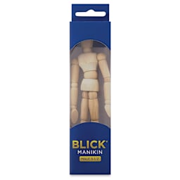 Blick Hardwood Manikin - 5-1/2'' tall, In Packaging