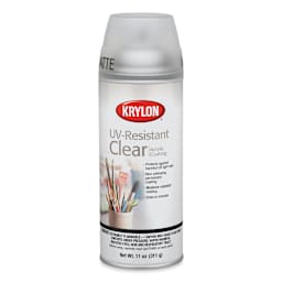 Krylon UV-Resistant Clear Acrylic Coating - Matte 11 oz, Spray Can