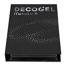 Karin DecoGel Metallic Pens - Set of 20, front of the packaging laid flat