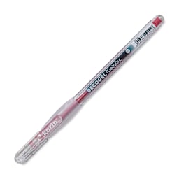 Karin DecoGel Metallic Pen - 309, Red, cap on