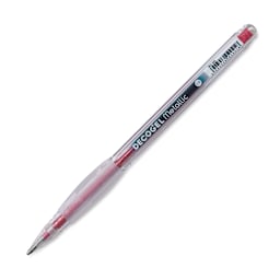 Karin DecoGel Metallic Pen - 309, Red, cap off