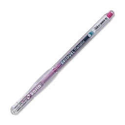 Karin DecoGel Metallic Pen - 311, Pink, cap on