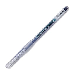 Karin DecoGel Metallic Pen - 318, Blue, cap on