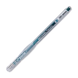 Karin DecoGel Metallic Pen - 317, T. Blue, cap on