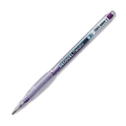 Karin DecoGel Metallic Pen - 314, Violet, cap off