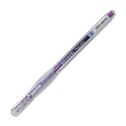 Karin DecoGel Metallic Pen - 313, L. Violet, cap on