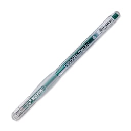 Karin DecoGel Metallic Pen - 319, Green, cap on