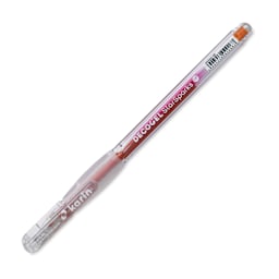Karin DecoGel StarSparks Pen - 106, Orange, cap on