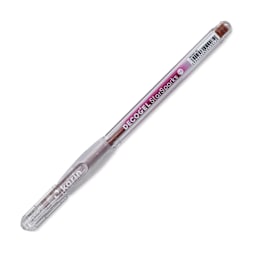 Karin DecoGel StarSparks Pen - 107, Brown, cap on