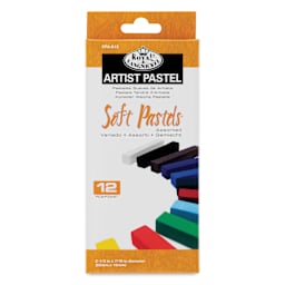 Royal & Langnickel Soft Pastel Set - Set of 12, Assorted, front of packaging