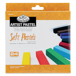 Royal & Langnickel Soft Pastel Set - Set of 24, Assorted, front of packaging