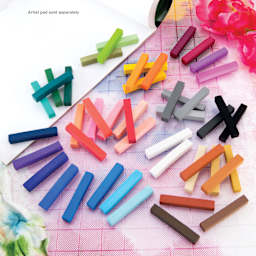 Royal & Langnickel Soft Pastel Set - Set of 48, Assorted, grouped by color family