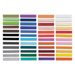 Royal & Langnickel Soft Pastel Set - Set of 48, Assorted, out of packaging