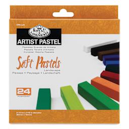 Royal & Langnickel Soft Pastel Set - Set of 24, Landscape, front of packaging