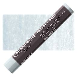 Caran d’Ache Neoart 6901 Pastel - Silver Grey, pastel and swatch