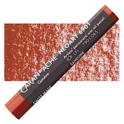 Caran d’Ache Neoart 6901 Pastel - Russet, pastel and swatch