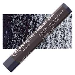 Caran d’Ache Neoart 6901 Pastel - Dark Indigo, pastel and swatch