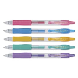 Pilot G2 Gel Pens - Metallic Colors, 0.7 mm, Fine, Set of 5 - out of packaging