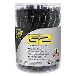 Pilot G2 Gel Pen - 0.7 mm, Black, Pkg of 35