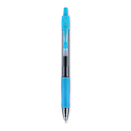 Pilot G2 Gel Pen - 0.7 mm, Turquoise, Fine - upright