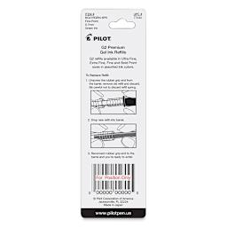 Pilot G2 Gel Pen Refill - 0.7 mm, Green, Fine, Pkg of 2