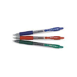 Pilot G2 Gel Pens - Blue, Red, and Green sold individually