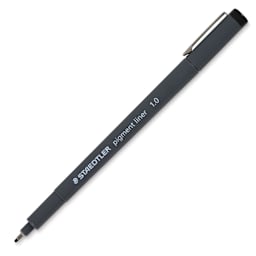 Staedtler Pigment Liner Pen - Black, 1 mm