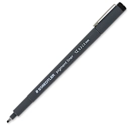 Staedtler Pigment Liner Pen - Black, Calligraphy Tip, 2 mm