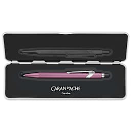 Caran d'Ache Colormat-X 849 Ballpoint Pen - Pink, in case