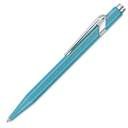 Caran d'Ache Colormat-X 849 Ballpoint Pen - Turquoise, out of case