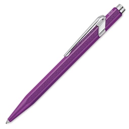 Caran d'Ache Colormat-X 849 Ballpoint Pen - Violet, out of case
