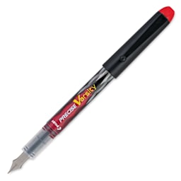 Pilot Precise Varsity Fountain Pen - Red, cap off