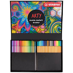 Stabilo Point 88 Fineliner Pens - Set of 68, Hero Set, Assorted