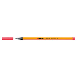 Stabilo Point 88 Fineliner Pen - Neon Red