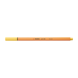Stabilo Point 88 Fineliner Pen - Light Yellow