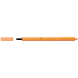 Stabilo Point 88 Fineliner Pen - Light Orange