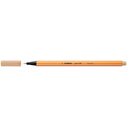 Stabilo Point 88 Fineliner Pen - Beige