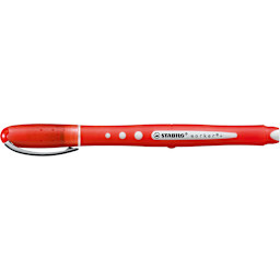 worker colorful Rollerball Pen Red