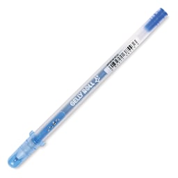 Sakura Gelly Roll Gold-Silver Shadow Pen - Silver/Blue, Bold