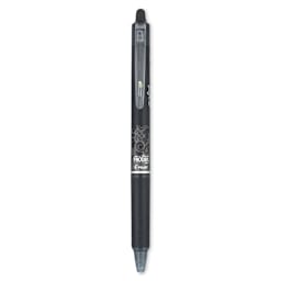 Pilot Frixion Clicker Erasable Gel Pen - Retractable, Black, Fine
