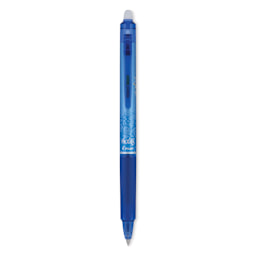 Pilot Frixion Clicker Erasable Gel Pen - Retractable, Blue, Extra Fine, extended nib