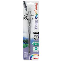 Slicci Gel Pen Black - Carded - Peggable