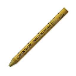Caran d'Ache Neocolor I Wax Pastel - Dark Gold, Metallic